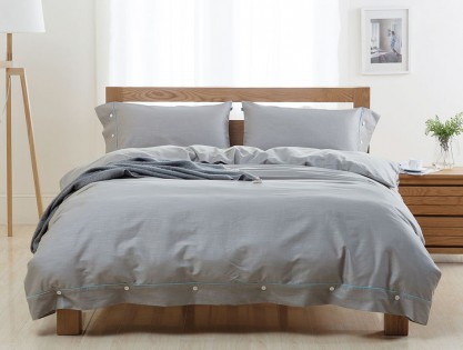 Комплект постільної білизни Tonight Bed Linens Gray 220x240